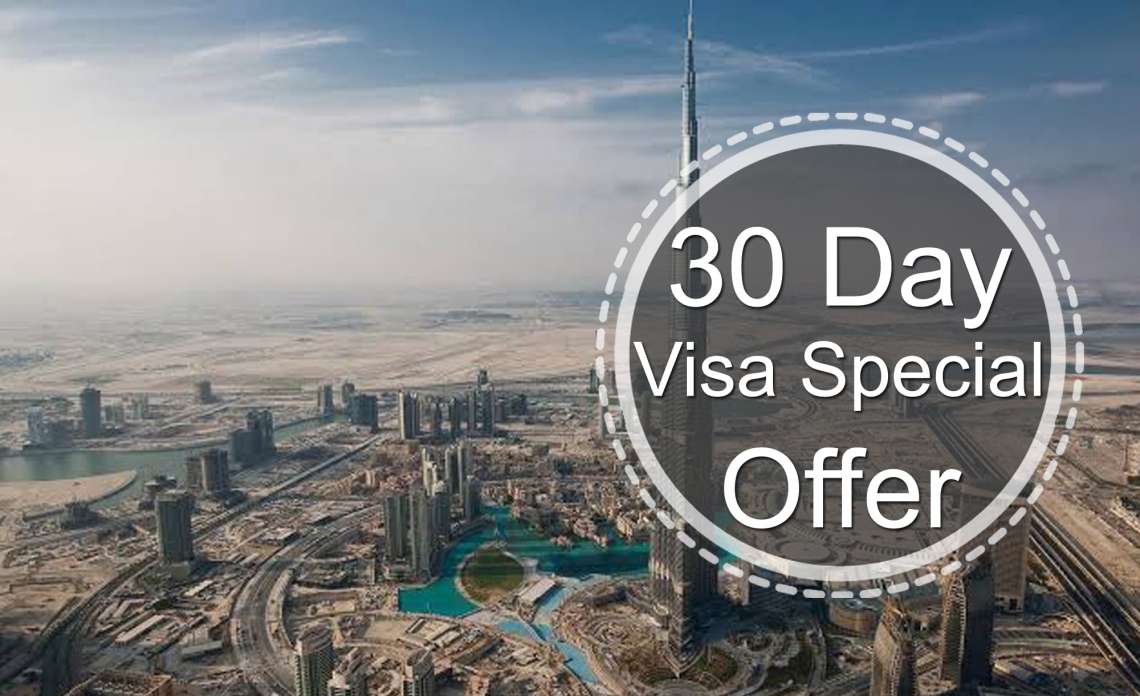 30 Day Visa Special Offer
