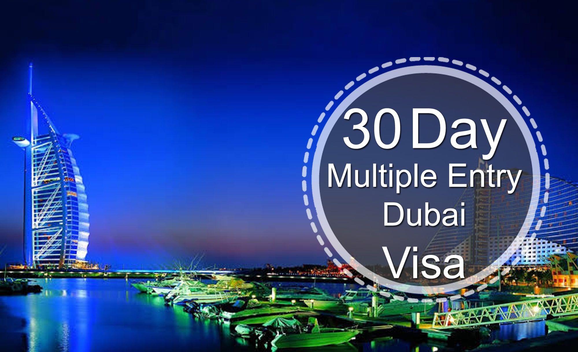 dubai multiple entry visit visa cost